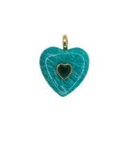 Load image into Gallery viewer, Ciondolo CHIAVE DI LUCE - Cuore Maxi