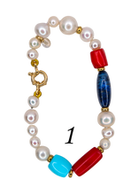 Carica l'immagine nel visualizzatore di Gallery, Linea Luxury - Bracciali Corallo Vivo