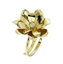 Charger l'image dans la galerie, Ligne Precious - Bague FIORISCI BIG OR - argent 925 plaqué or 18k