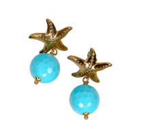 Carica l'immagine nel visualizzatore di Gallery, Mè·ro Bijoux - Orecchini RIVIERA TURCHESE