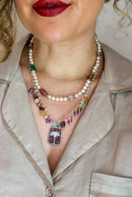 Carica l'immagine nel visualizzatore di Gallery, Serie UNICO LUXURY - Merzouga - Collana "Oasi di Tinghir" + Tazza artigianale in REGALO