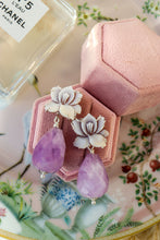 Carica l'immagine nel visualizzatore di Gallery, PREORDINE - Serie UNICO LUXURY - Orecchini Éclat de Fleur - argento 925