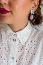 Carica l'immagine nel visualizzatore di Gallery, PREORDINE - Serie UNICO LUXURY - Orecchini Éclat de Fleur - argento 925