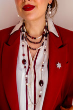 Carica l'immagine nel visualizzatore di Gallery, Spilla SNOWFLAKE - ottone e zirconia