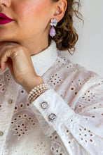 Carica l'immagine nel visualizzatore di Gallery, PREORDINE - Serie UNICO LUXURY - Orecchini Éclat de Fleur - argento 925