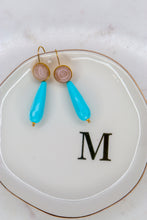 Carica l'immagine nel visualizzatore di Gallery, Mè·ro Bijoux - Orecchini DUO CHIC - Turchese