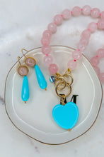 Carica l'immagine nel visualizzatore di Gallery, Linea Luxury - Collana Sogno Gentile + Pendente Cuore Turchese