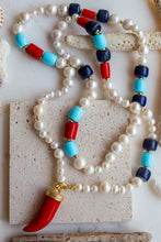 Carica l'immagine nel visualizzatore di Gallery, Collana COSTIERA LUXURY ORO - Corallo Segreto