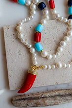 Carica l'immagine nel visualizzatore di Gallery, Collana COSTIERA LUXURY ORO - Corallo Segreto