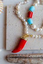 Carica l'immagine nel visualizzatore di Gallery, Collana COSTIERA LUXURY ORO - Corallo Segreto