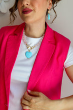 Carica l'immagine nel visualizzatore di Gallery, Mè·ro Bijoux - Orecchini DUO CHIC - Turchese