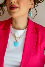 Carica l'immagine nel visualizzatore di Gallery, Mè·ro Bijoux - Orecchini DUO CHIC - Turchese
