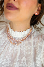 Carica l'immagine nel visualizzatore di Gallery, Orecchini BOTTONI arg925 - Perle Autentiche ROSA - Piccoli