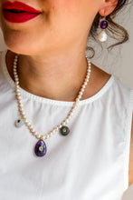 Carica l'immagine nel visualizzatore di Gallery, Mè·ro Bijoux - Orecchini DUO CHIC - Ametista
