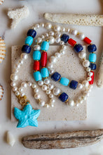 Carica l'immagine nel visualizzatore di Gallery, Collana COSTIERA LUXURY ORO e Pendente Stella del Mare