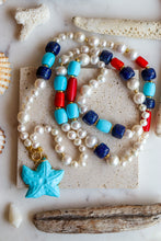 Carica l'immagine nel visualizzatore di Gallery, Collana COSTIERA LUXURY ORO e Pendente Stella del Mare