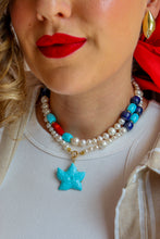 Carica l'immagine nel visualizzatore di Gallery, Collana COSTIERA LUXURY ORO e Pendente Stella del Mare