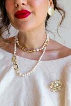 Carica l'immagine nel visualizzatore di Gallery, Spilla LOTO LUXURY - ottone e zirconia