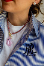 Carica l'immagine nel visualizzatore di Gallery, FROU/FROU - Collana Rosetta delle Onde - Borsa RIVIERA e Ciondolo OMAGGIO