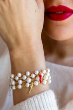 Carica l'immagine nel visualizzatore di Gallery, Bracciale 2026 NON TI TEMO (corno), Limited Edition - argento 925 placcato oro rosa 18k