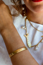 Carica l'immagine nel visualizzatore di Gallery, Mè·ro Bijoux - Bracciale LUCE SUL MARE ORO