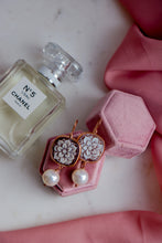 Carica l'immagine nel visualizzatore di Gallery, Serie UNICO LUXURY - Euphorbia - Orecchini con cammei autentici argento 925