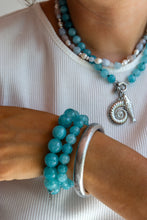 Carica l'immagine nel visualizzatore di Gallery, Mè·ro Bijoux - Bracciale Rigido ONDA ARGENTATA (grande)