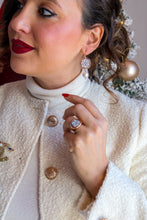 Carica l'immagine nel visualizzatore di Gallery, Serie UNICO LUXURY - Euphorbia - Orecchini con cammei autentici argento 925