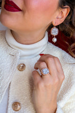 Carica l'immagine nel visualizzatore di Gallery, Serie UNICO LUXURY - Euphorbia - Orecchini con cammei autentici argento 925