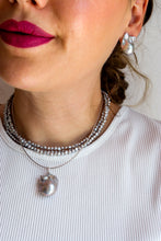 Load image into Gallery viewer, Precious Line - SILVER REFLECTIONS Pendant + FREE semi-rigid necklace