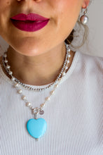 Carica l'immagine nel visualizzatore di Gallery, Pendente CUORE TURCHESE - argento 925