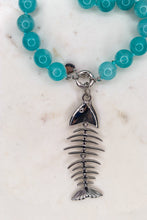 Carica l'immagine nel visualizzatore di Gallery, Mè·ro Bijoux - Collana MARE BLU grande + Ciondolo LISCA OMAGGIO