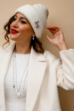 Carica l'immagine nel visualizzatore di Gallery, Spilla BOW - ottone e zirconia