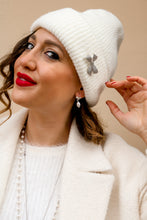 Carica l'immagine nel visualizzatore di Gallery, Spilla BOW - ottone e zirconia