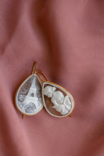 Carica l'immagine nel visualizzatore di Gallery, Serie UNICO LUXURY - Parisienne - Orecchini argento 925 placcato oro 18k