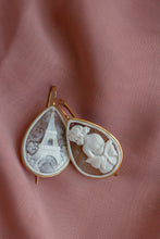 Carica l'immagine nel visualizzatore di Gallery, Serie UNICO LUXURY - Parisienne - Orecchini argento 925 placcato oro 18k