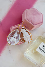 Carica l'immagine nel visualizzatore di Gallery, Serie UNICO LUXURY - Parisienne - Orecchini argento 925 placcato oro 18k