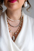 Carica l'immagine nel visualizzatore di Gallery, Serie UNICO LUXURY - Parisienne - Collana argento 925 placcato oro 18k