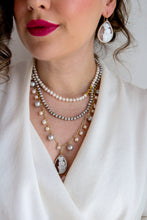 Carica l'immagine nel visualizzatore di Gallery, Serie UNICO LUXURY - Parisienne - Collana argento 925 placcato oro 18k