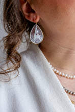 Carica l'immagine nel visualizzatore di Gallery, Serie UNICO LUXURY - Parisienne - Orecchini argento 925 placcato oro 18k