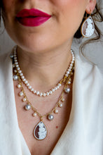 Carica l'immagine nel visualizzatore di Gallery, Serie UNICO LUXURY - Parisienne - Collana argento 925 placcato oro 18k