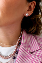Charger l'image dans la galerie, Ligne Precious - Boucles d'oreilles BOUTONS arg.925 - Perles Authentiques ROSES - Grandes