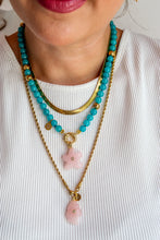Load image into Gallery viewer, Linea Mè·ro Bijoux - Collana VIBRA LUX Riflesso Marino