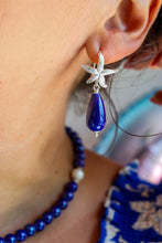 Load image into Gallery viewer, Linea Precious - Orecchini GOCCIA DI SIRENA - Ceramica blu
