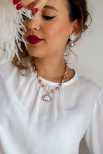 Carica l'immagine nel visualizzatore di Gallery, Serie UNICO LUXURY - Petali D'Onda - Collana Pendenti removibili