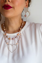 Carica l'immagine nel visualizzatore di Gallery, Serie UNICO LUXURY - Petali D'Onda - Collana Pendenti removibili