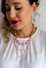 Carica l'immagine nel visualizzatore di Gallery, Serie UNICO LUXURY - Petali D'Onda - Collana Pendenti removibili