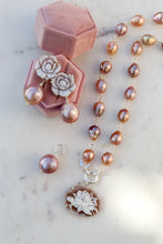 Carica l'immagine nel visualizzatore di Gallery, Serie UNICO LUXURY - Petali D'Onda - Orecchini argento 925