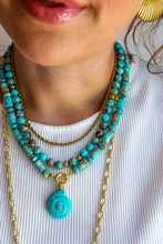 Charger l'image dans la galerie, Linea Mè·ro Bijoux - Collana VIBRA LUX RESPIRO TURCHESE