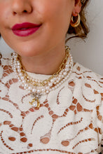 Charger l'image dans la galerie, Ligne Luxury - Collier ICONE DE PERLES OR - argent 925 plaqué or 18 carats